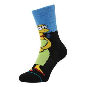 Stance Ponožky 'MARGE'  modrá / žlutá / světle zelená / černá