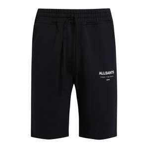 AllSaints Kalhoty 'UNDERGROUND' černá / bílá