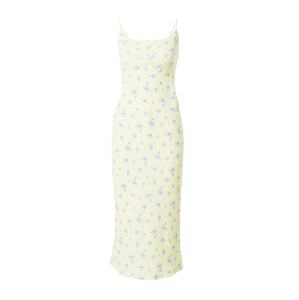 HOLLISTER Letní šaty modrá / světlemodrá / pastelově žlutá