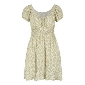 Cotton On Petite Letní šaty 'Joey' žlutá / zelená / jedle / bílá