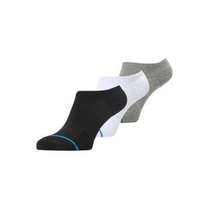Stance Ponožky  azurová modrá / šedý melír / černá / bílá