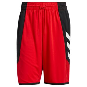 ADIDAS PERFORMANCE Sportovní kalhoty 'Pro Madness'  červená / černá / bílá