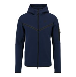 Nike Sportswear Mikina námořnická modř / černá
