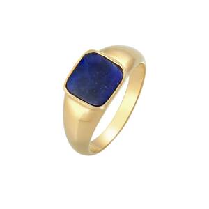 ELLI PREMIUM Prsten  tmavě modrá / zlatá