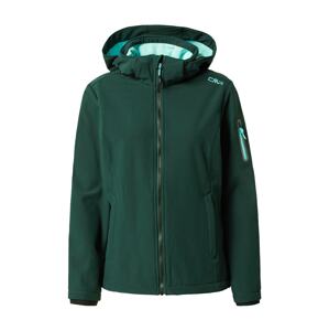 CMP Outdoorová bunda tyrkysová / tmavě zelená