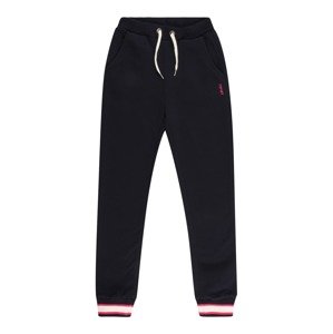 ESPRIT Kalhoty námořnická modř / pink / bílá