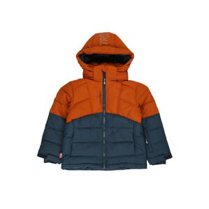 TROLLKIDS Outdoorová bunda  námořnická modř / oranžová / červená / bílá