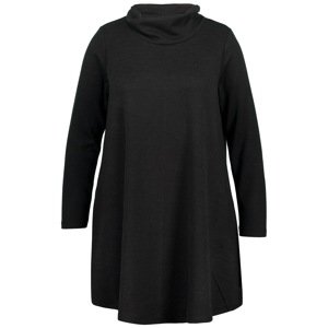 Ulla Popken Úpletové šaty černá