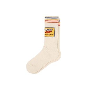 Scalpers Ponožky  žlutá / karmínově červené / offwhite