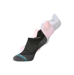 Stance Sportovní ponožky antracitová / růžová / černá / bílá