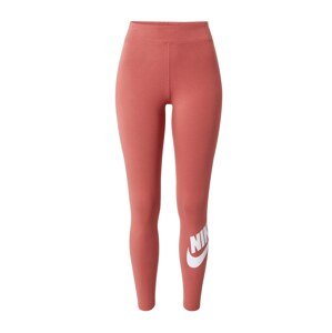 Nike Sportswear Legíny melounová / bílá
