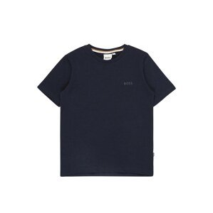 BOSS Kidswear Tričko  námořnická modř / antracitová