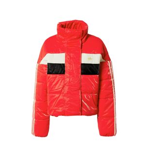 ADIDAS ORIGINALS Zimní bunda červená / černá / bílá