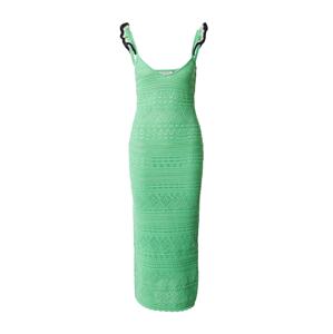 SCOTCH & SODA Úpletové šaty krémová / světle zelená / černá