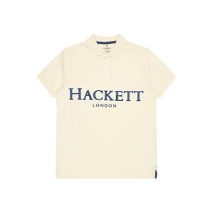 Hackett London Tričko  tmavě modrá / barva bílé vlny
