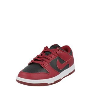 Nike Sportswear Tenisky 'W NIKE DUNK LOW NEXT NATURE'  červená / černá