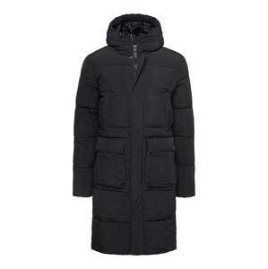 BURTON MENSWEAR LONDON Zimní kabát černá