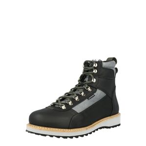 EKN Footwear Šněrovací boty 'PINE' šedý melír / černá