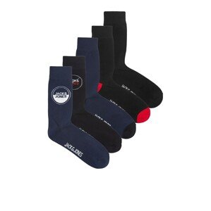 JACK & JONES Ponožky 'ARTIN'  námořnická modř / červená / černá / bílá