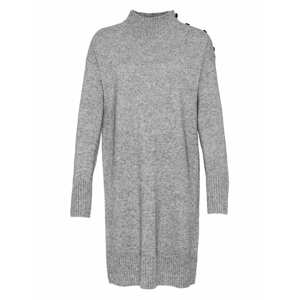 OPUS Úpletové šaty 'Wojo' šedý melír