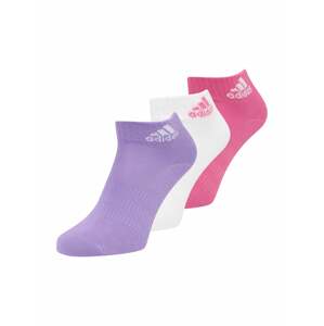 ADIDAS SPORTSWEAR Sportovní ponožky světle fialová / světle růžová / offwhite