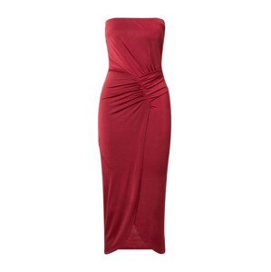 WAL G. Koktejlové šaty 'KELLY' vínově červená