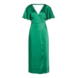 VILA Společenské šaty 'Sateeny' tmavě zelená