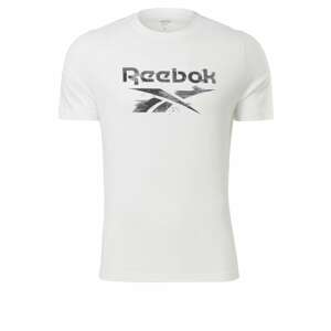 Reebok Sport Funkční tričko ' Identity Modern Camo' černá / bílá