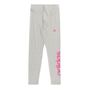 ADIDAS SPORTSWEAR Sportovní kalhoty  šedý melír / pitaya