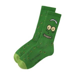Pull&Bear Ponožky  světle žlutá / zelená / světle zelená / černá