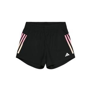 ADIDAS SPORTSWEAR Sportovní kalhoty světle béžová / světle růžová / černá / bílá