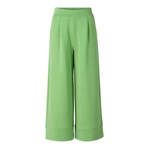 Rich & Royal Kalhoty se sklady v pase  zelená