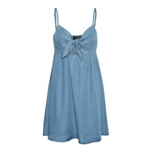 VERO MODA Letní šaty 'HARPER' modrá džínovina