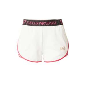 EA7 Emporio Armani Sportovní kalhoty  zlatá / pink / černá / bílá