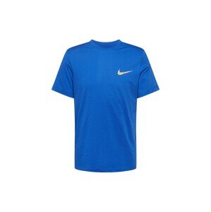 Nike Sportswear Tričko královská modrá / žlutá / růžová