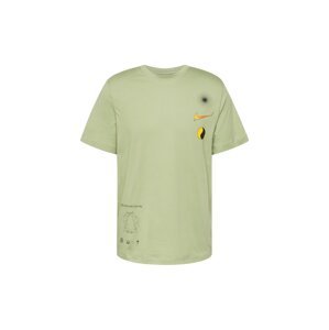 Nike Sportswear Tričko  žlutá / světle zelená / oranžová / černá