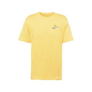 Nike Sportswear Tričko světlemodrá / zlatě žlutá / zelená / bílá