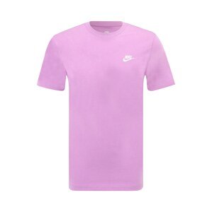 Nike Sportswear Tričko 'CLUB'  světle růžová / bílá