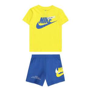 Nike Sportswear Sada  královská modrá / žlutá / bílá