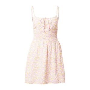 HOLLISTER Letní šaty šeříková / oranžová / pink / bílá