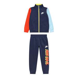 Nike Sportswear Joggingová souprava námořnická modř / světlemodrá / žlutá / oranžová