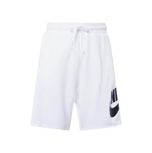 Nike Sportswear Kalhoty 'Club Alumini' černá / offwhite