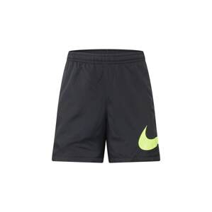 Nike Sportswear Kalhoty kiwi / černá