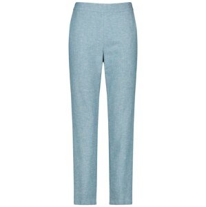 TAIFUN Chino kalhoty modrý melír