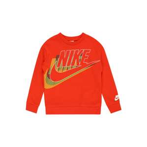Nike Sportswear Mikina 'ACTIVE JOY'  žlutá / červená / černá / bílá