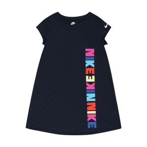 Nike Sportswear Šaty 'SNACK' modrá / tmavě modrá / žlutá / pink