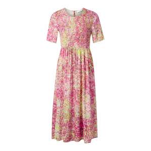 Rich & Royal Šaty limone / pink / světle růžová / bílá