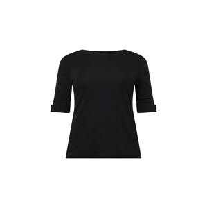 Lauren Ralph Lauren Plus Tričko 'JUDY' černá