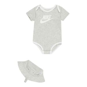 Nike Sportswear Prádlo-souprava světle šedá / bílá