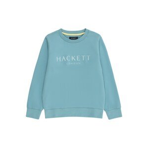 Hackett London Mikina tyrkysová / pastelová modrá